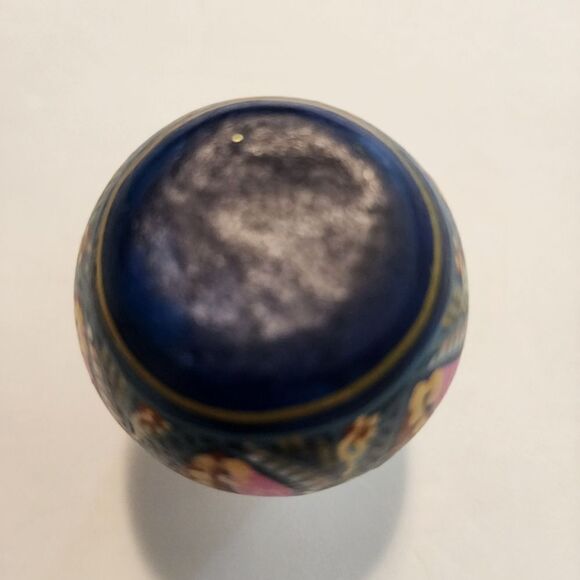 Palayok Hand Painted Set Of 4 Bright Multi-Colored Miniature Clay Pots Vintage - Picture 4 of 11